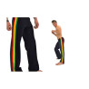 Schwarze Capoeira Afro-Hose - Marimbondo Sinha