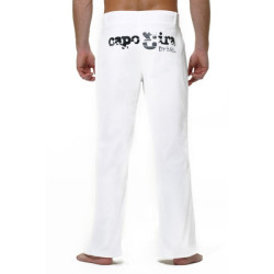Weiße Capoeira-Hose Capo3ira Mestres Brasil