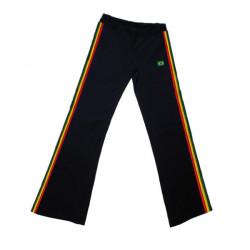 Schwarze Capoeira-Hose Afro fur Manner - Mestres Brasil.